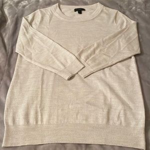 Women’s J. Crew 3/4 sleeve wool sweater